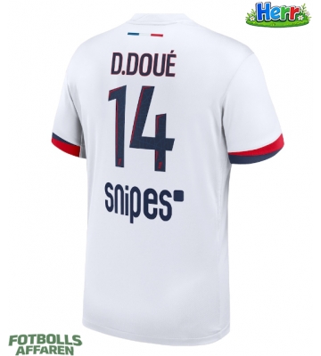 Paris Saint-Germain Desire Doue #14 Bortatröja 2025-26 Kortärmad